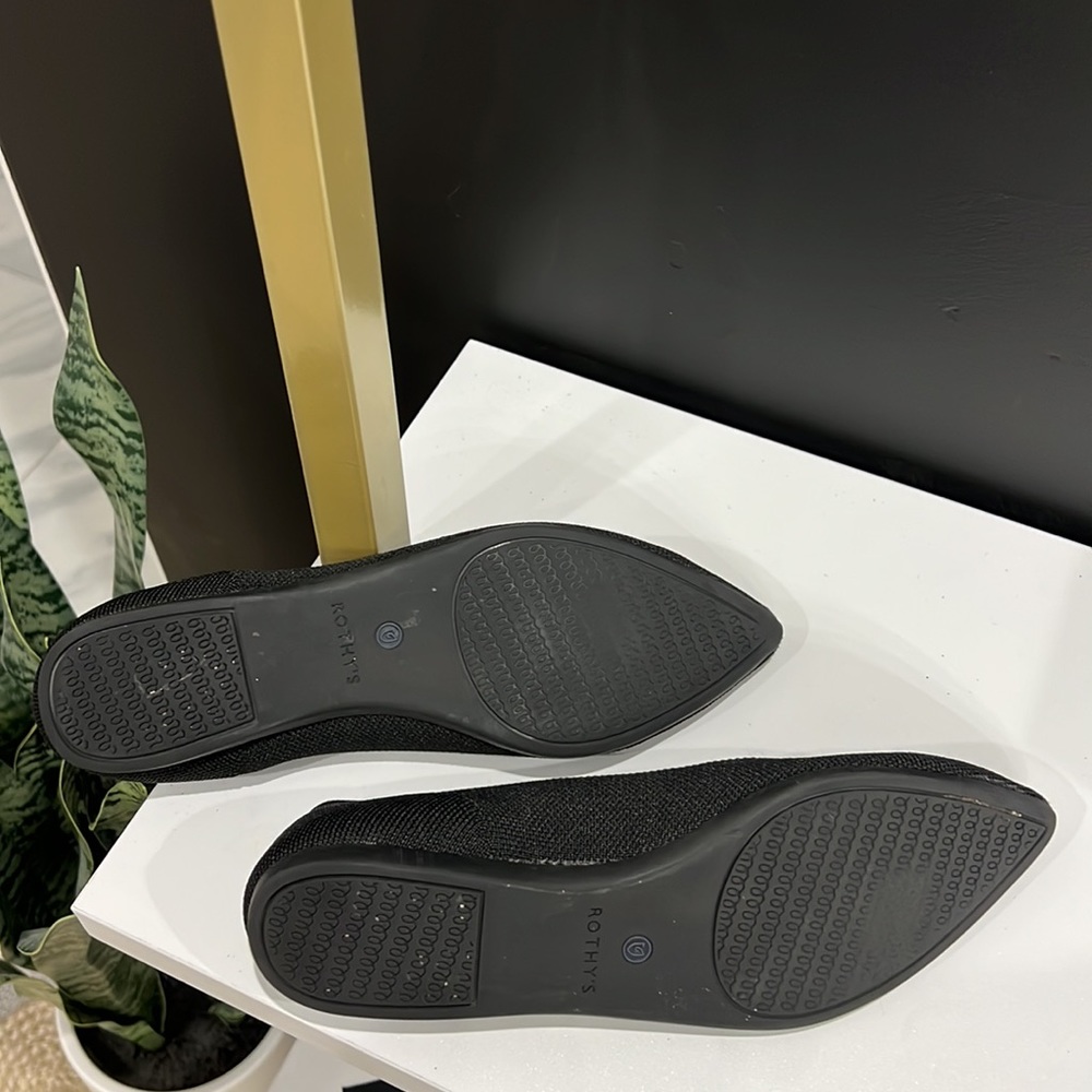 Rothy’s Black Solid The Point Flats - image 8